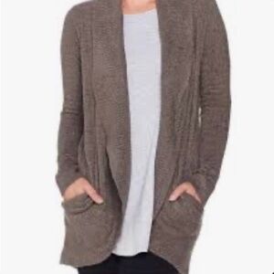 Barefoot Dreams Cozychic Lite - Brown Women's Sweater XS/S